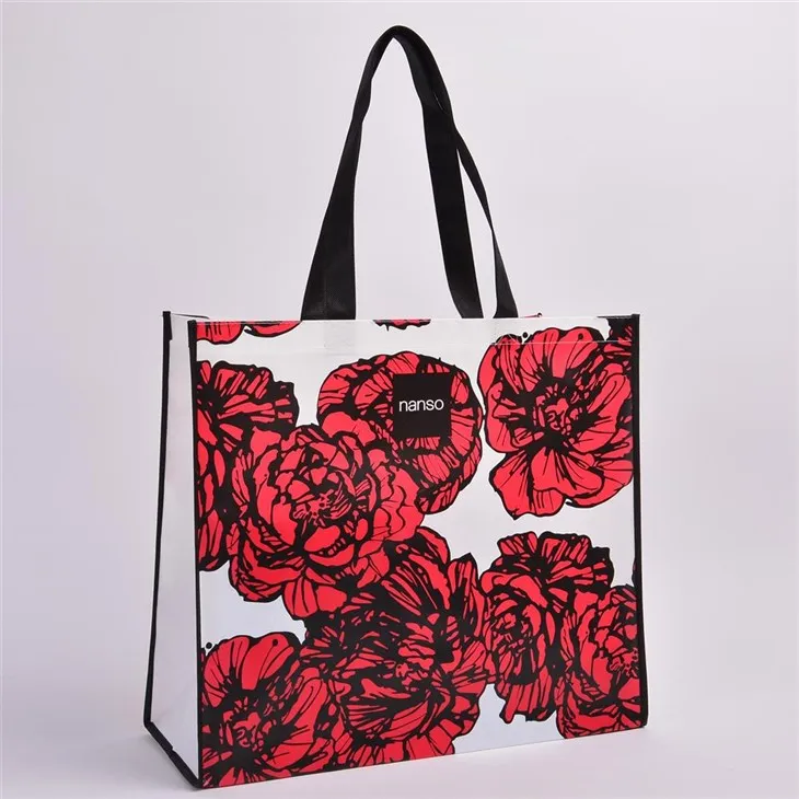 Óofinn prentaður burðartöskur